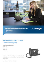 Aastra 5370ip Gebruiksaanwijzing