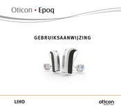 oticon Epoq LIHO Gebruiksaanwijzing