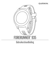 Garmin FORERUNNER 935 Gebruikershandleiding