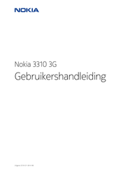 Nokia 3310 3G Gebruikershandleiding