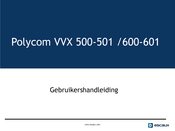 Polycom VVX601 Gebruikershandleiding