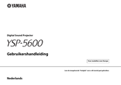 Yamaha YSP-5600 Gebruikershandleiding