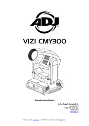 ADJ VIZI CMY300 Gebruikershandleiding