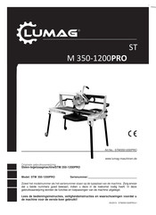 Lumag STM 350-1200PRO Originele Gebruiksaanwijzing