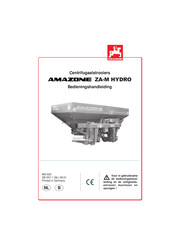 Amazone ZA-M HYDRO Series Bedieningshandleiding