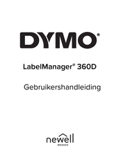 Dymo LabelManager 360D Gebruikershandleiding