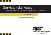 Honeywell BW Technologies GasAlert Extreme Beknopte Handleiding