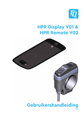 TQ HPR Remote V02 Gebruikershandleiding