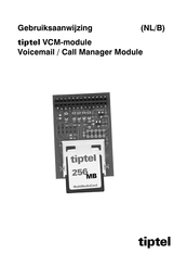 TIPTEL VCM-module Gebruiksaanwijzing