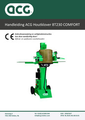 ACG 8T230 COMFORT Handleiding