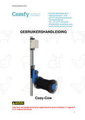 Comfy Cosy-Cow Gebruikershandleiding