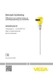 Vega FLEX 81 Beknopte Handleiding