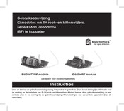 Electronics Ei605MTYRF Gebruiksaanwijzing