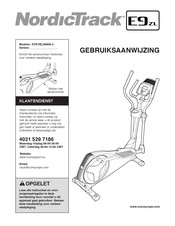 NordicTrack NTEVEL99909.4 Gebruiksaanwijzing