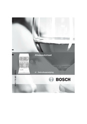 Bosch SGI55E45EU Gebruiksaanwijzing