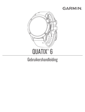 Garmin QUATIX 6 Gebruikershandleiding