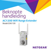 NETGEAR EX6130 Beknopte Handleiding