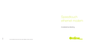 Online Speedtouch 516 Installatiehandleiding