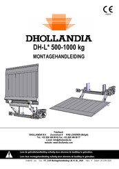 Dhollandia DH-L Series Montagehandleiding