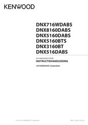 Kenwood DNX516DABS Instructiehandleiding