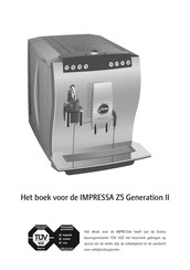 Jura IMPRESSA Z5 Generation II Gebruikershandleiding