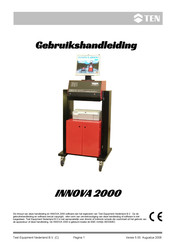 TEN INNOVA 2000 Gebruikshandleiding