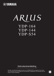 Yamaha Arius YDP-144 Gebruikershandleiding