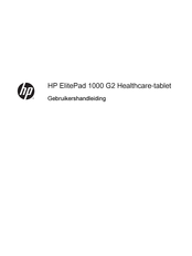 HP ElitePad 1000 G2 Gebruikershandleiding