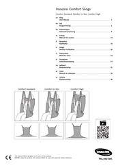 Invacare Comfort Slings XL Gebruiksaanwijzing