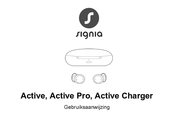 signia Active Charger Gebruiksaanwijzing