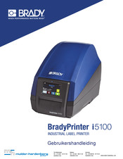 Brady BradyPrinter i5100 Gebruikershandleiding