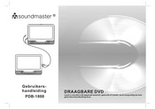 SOUNDMASTER PDB-1800 Gebruikershandleiding