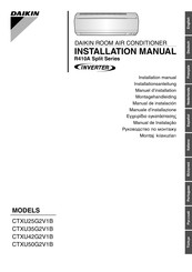 Daikin R410A Split CTXU50G2V1B Montagehandleiding