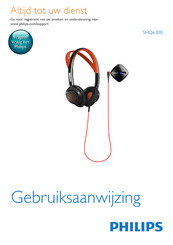 Philips SHQ6300 Gebruiksaanwijzing