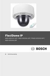 Bosch Security FlexiDome IP NWD-455V04-20P Gebruiksaanwijzing