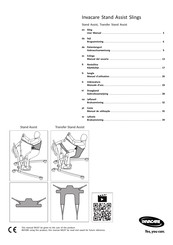 Invacare Stand Assist Gebruiksaanwijzing