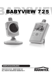 Marmitek BabyView 725 Gebruiksaanwijzing