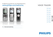 Philips Voice Tracer DVT3400 Gebruikershandleiding