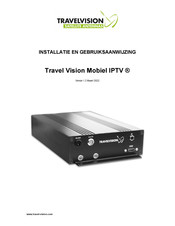 Travel Vision Mobiel IPTV Installatie- En Gebruiksaanwijzing