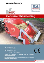 BVL V-MIX Fill Plus LS Gebruikershandleiding