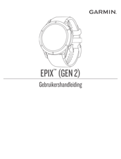 Garmin EPIX GEN 2 Gebruikershandleiding