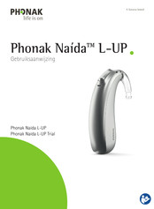 Phonak Naida L50-UP Gebruiksaanwijzing