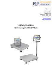 PCE Instruments EP 150P Gebruiksaanwijzing