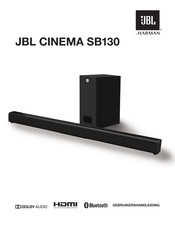 Harman JBL CINEMA SB130 Gebruikershandleiding