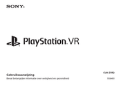 Sony PlayStation VR Gebruiksaanwijzing