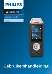 Philips VoiceTracer DVT2810 Gebruikershandleiding