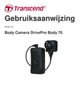 Transcend DrivePro Body 70 Gebruiksaanwijzing