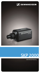 Sennheiser SKP 2000 Gebruiksaanwijzing