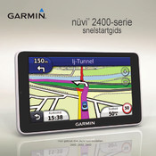 Garmin Nuvi 2400 Series Gebruikershandleiding