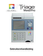 Quidel Triage MeterPro Gebruikershandleiding